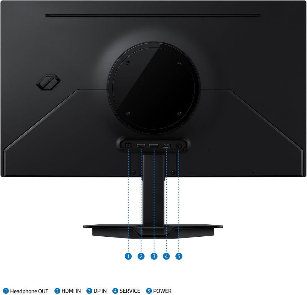 Samsung 27' Odyssey OLED G5 (G50SF) QHD & QD-OLED Gaming Monitor, 180Hz Refresh Rate, 0.03ms (GtG) Response Time, NVIDIA G-Sync Compatible, AMD FreeSync™, LS27FG500SNXZA