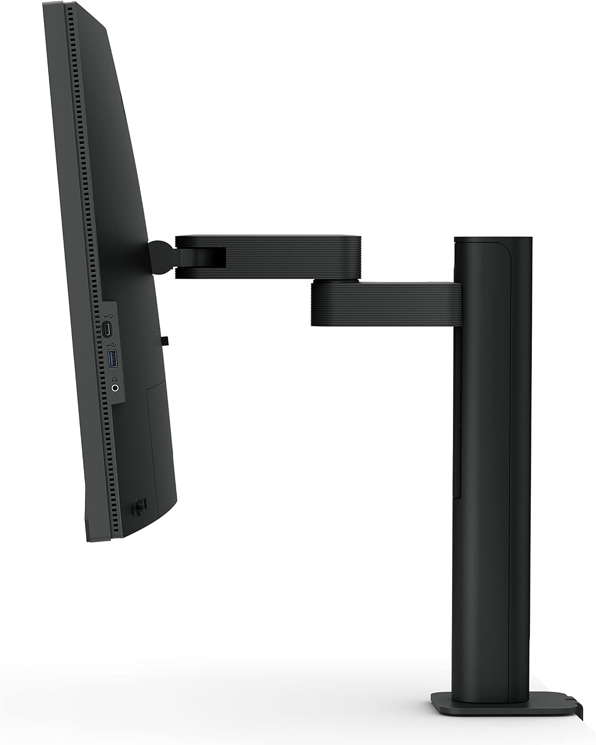 BenQ PD3205UA AQCOLOR 32' 4K UHD Ergo Arm Mac-Ready Monitor, 99% Rec.709 & sRGB, IPS, Built-in Ergo Mount, ICCSync, Uniformity, Delta E≤3, Factory-Calibrated, Pantone, USB-Hub, USB-C (90W)