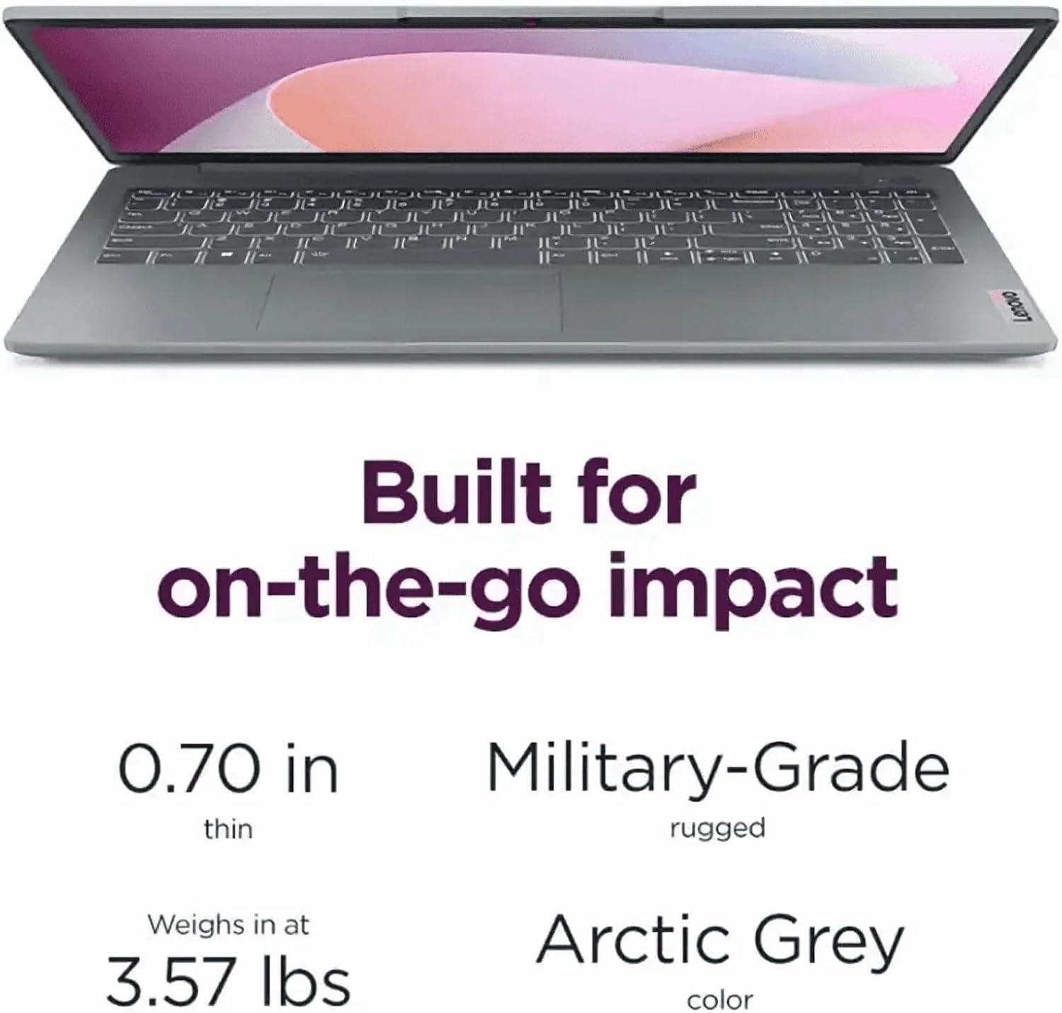 Lenovo Slim Touchscreen Laptop (15.6' FHD, AMD Ryzen 7 5825U (> Intel i7-1255U) 16GB RAM, 512GB SSD), IdeaPad 3 for Business, Home, School, 10-Hr Long Battery Life, Wi-Fi 6, Win 11 Home, Arctic Grey