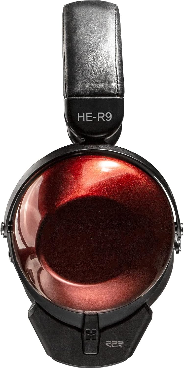 HIFIMAN HE-R9 Dynamic Closed-Back Over-Ear Headphones with Topology Diaphragm &Bluemini R2R DAC Bluetooth Adapter/Receiver (Wireless)