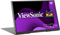 ViewSonic VG1656N 16 Inch 1200p Wireless Portable Monitor, IPS for Improved Workflows and Second Screen Productivity, Built-in Stand and Battery, 60W USB-C, and WiFi Dongle Inputs