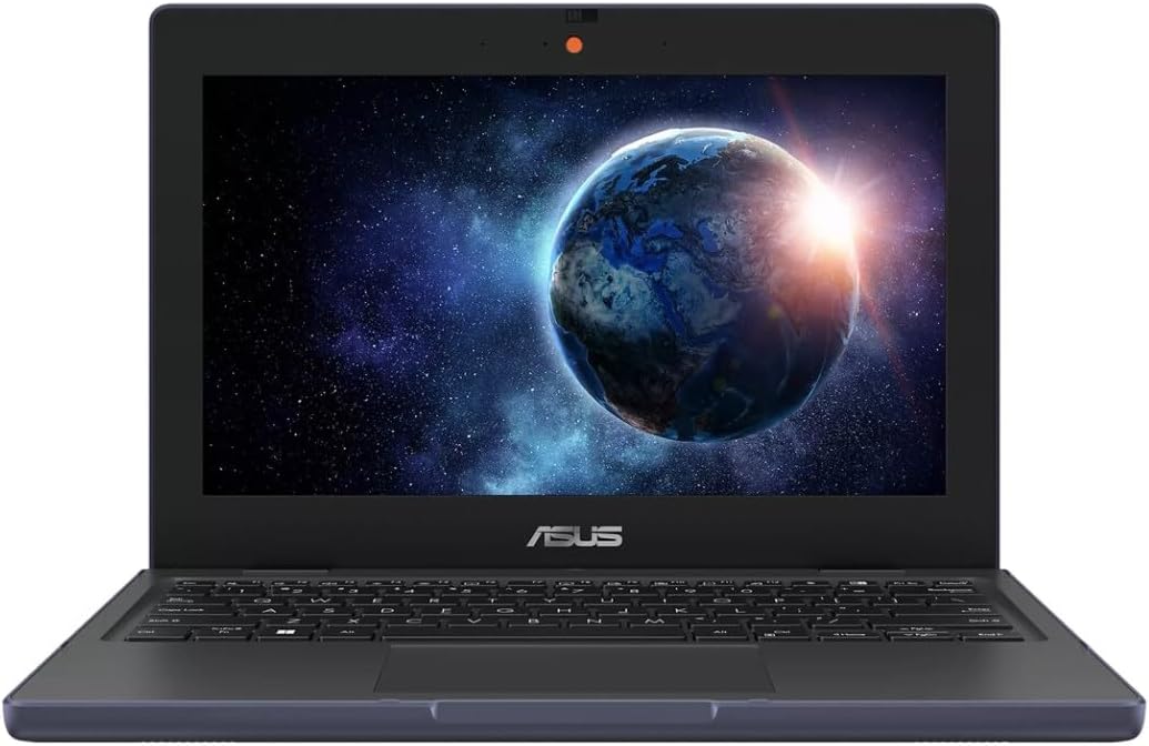Asus BR1102FGA-YS14T 11.6' Touchscreen 2 in 1 - Rugged & Spill Resistant Notebook - HD 1366 x 768 - Intel Celeron N100 Quad-core (4 Core) - 4 GB On-board Memory - 128 GB SSD - Win11 Pro - Mineral Gray