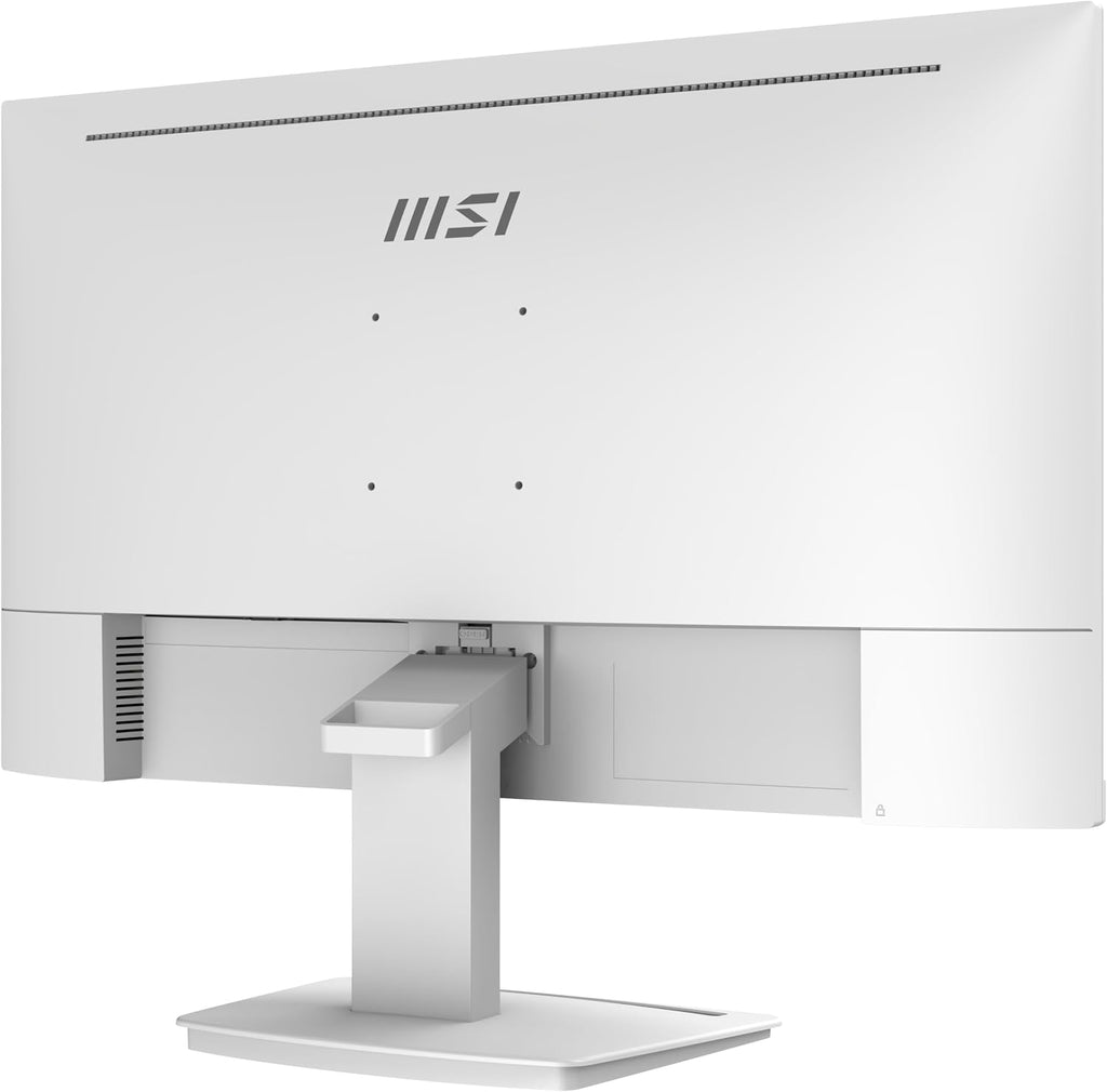 MSI PRO MP253W 24.5-inch IPS 1920 x 1080 (FHD) Computer Monitor, 100Hz, Adaptive-Synch, HDMI, VGA Port, VESA Mountable, Tilt, Speaker, 1ms, White