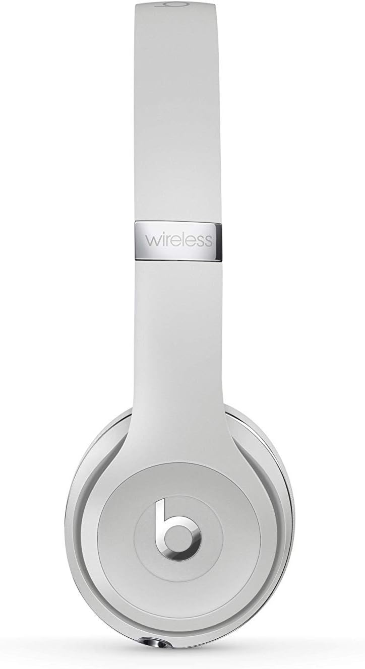 Beats Solo3 Wireless On-Ear Headphones - Satin Silver (Renewed)