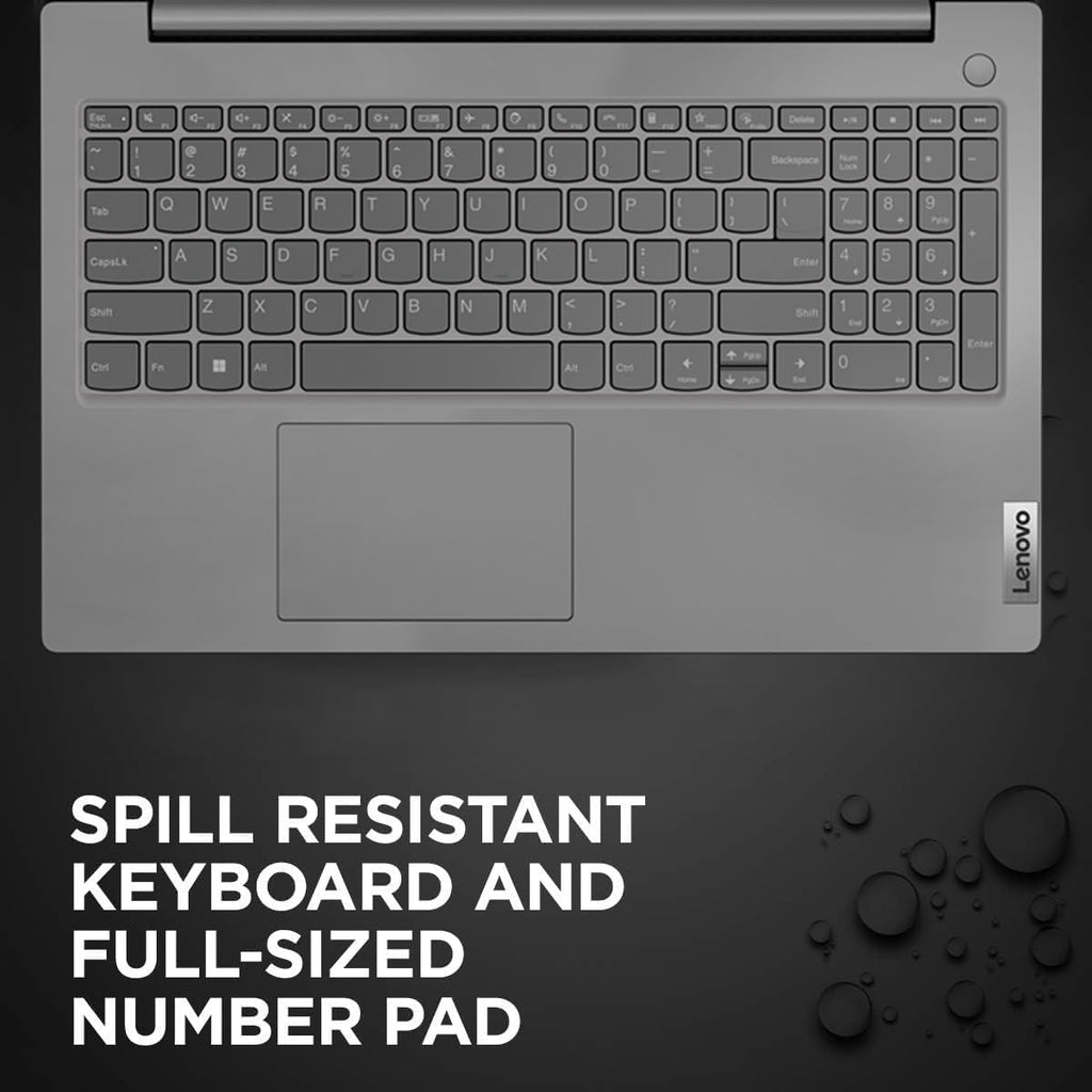 Lenovo Laptop V15 Gen 4 for Business (15.6' FHD Anti-glare, AMD Ryzen 7 7730U (Beat i7-1355U), 16GB RAM, 512GB SSD), Numeric Keypad, Webcam w/Shutter, Ethernet, Win 11 Pro w/AI Copilot, Grey