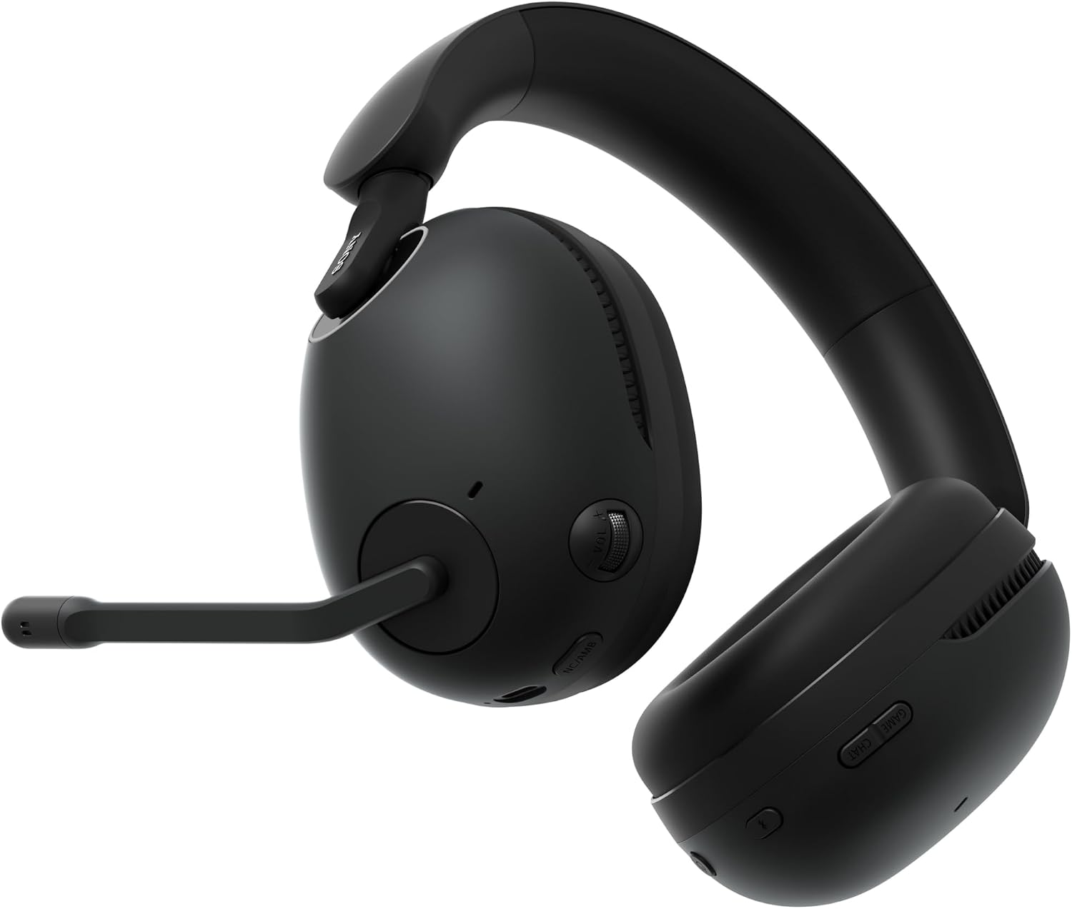 Sony INZONE H9 Gaming Headset, Wireless Noise Canceling Bluetooth Headset with Microphone, 360 Spatial Sound, for PC and PS5 (WH-G900N), Black