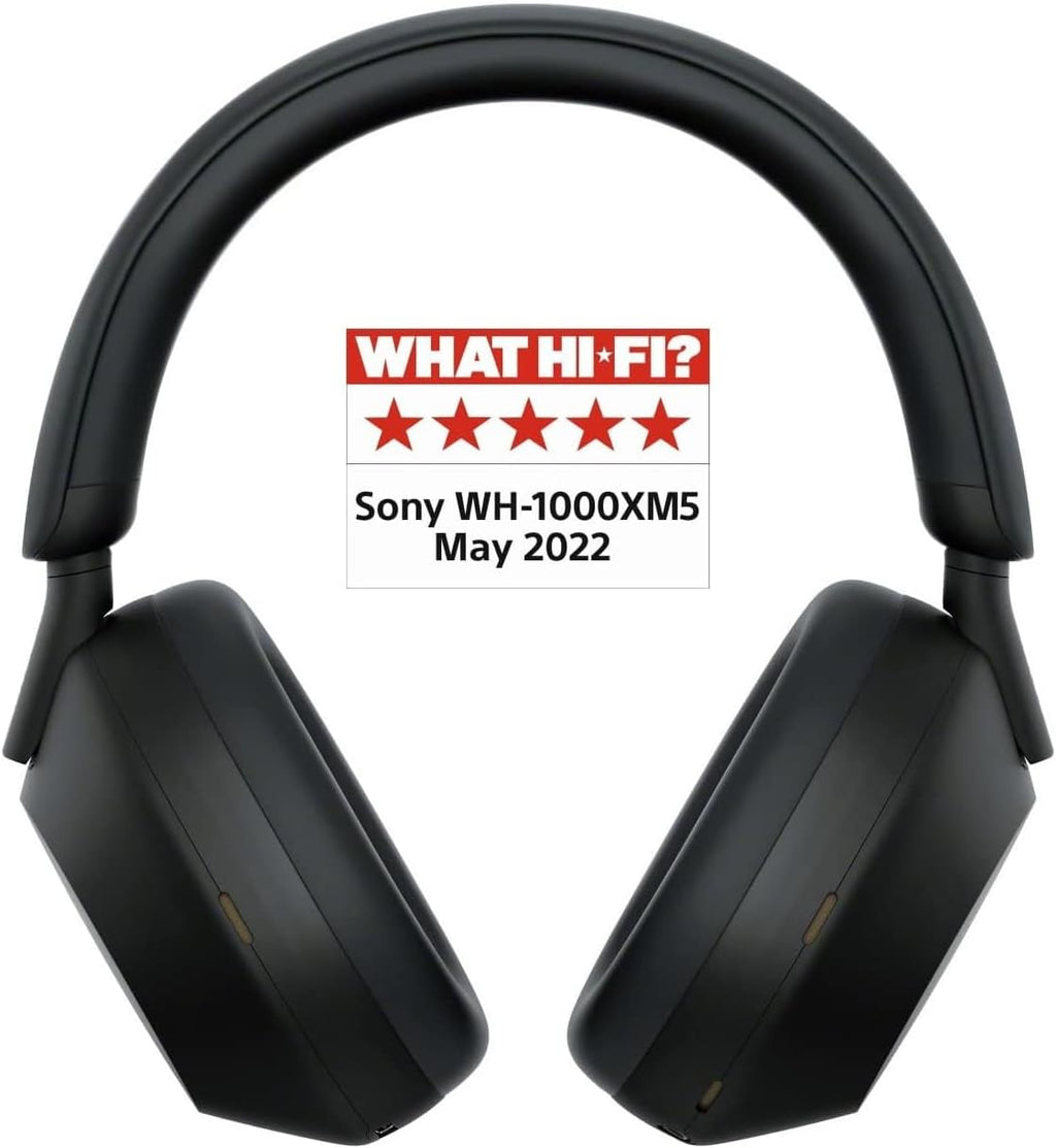 Sony Noise Canceling Wireless Headphones - 30hr Battery Life - Over-Ear Style - Optimized for Alexa and Google Assistant - Built-in mic for Calls - WH-1000XM5B.CE7 - Limited Edition - Charcoal Black