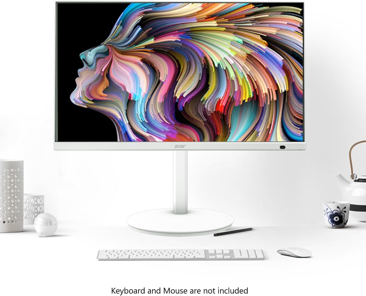 acer CS272 27' IPS Full HD Smart Monitor | WebOS | Streaming TV | Bluetooth | Wireless Projection | iOT Device for Smart Home | Height Adjustable, Swivel, Tilt & Pivot | 3Wx2 Speakers | sRGB 99%