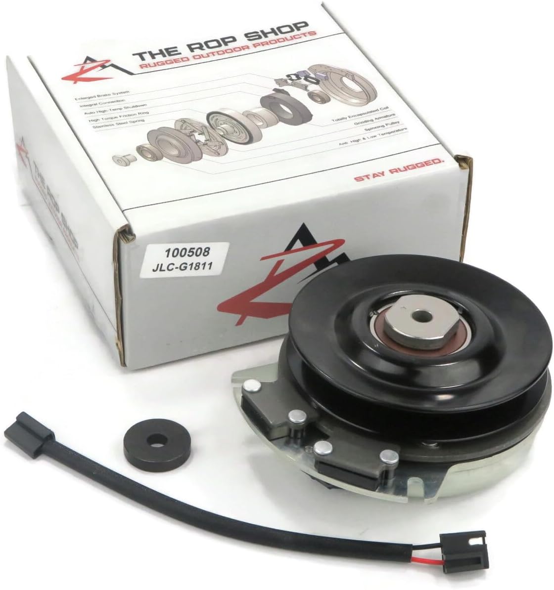 The ROP Shop | Electric PTO Clutch for Scag 461395, 461716, 481530 - Lawn Mower Engine Motor