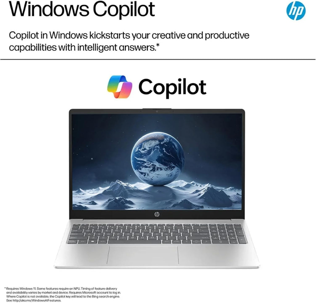 HP 2025 Pavilion 15 inch Touchscreen Laptop | 15.6' HD Computer| 8GB RAM | 256GB SSD & 128GB Portable SSD| Intel Core i3-1215U| Wi-Fi 6E| Copilot Ready| Ultra Light| AI-Powered Windows 11| RK Bundle