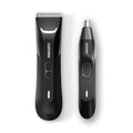 MANSCAPED® The Perfect Duo 4.0 PRO Includes: The Lawn Mower® 4.0 PRO Waterproof Electric Men's Groin & Body Hair Trimmer and Weed Whacker® 2.0 Nose & Ear Hair Trimmer, Updated SkinSafe® Blades