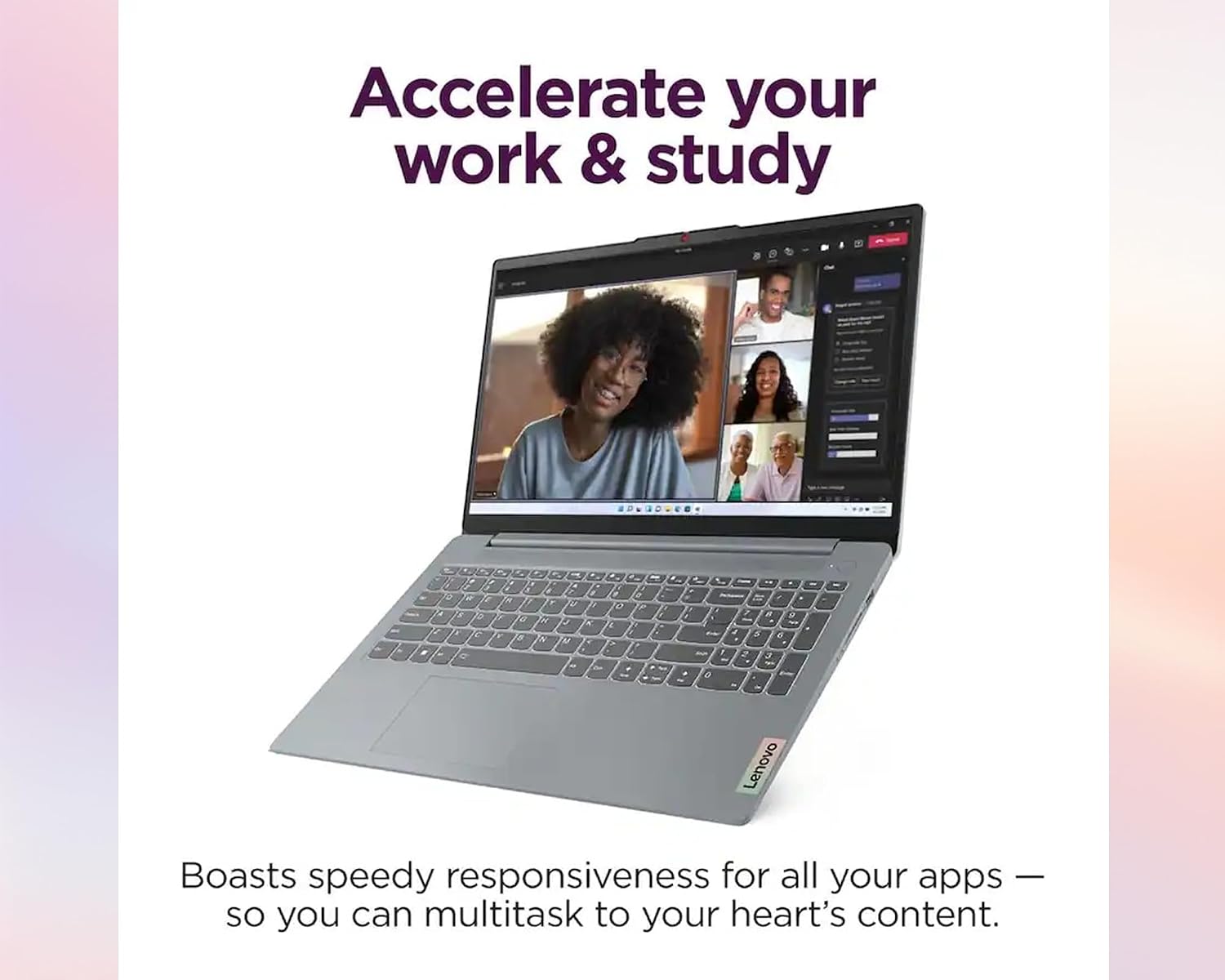 Lenovo IdeaPad Slim 3i 15.6' FHD Laptop, Intel Core i3-N305 (8-Core) CPU, 8GB LPDDR5 RAM|128GB UFS| Windows 11| Portable| Wi-Fi 6| SD Card Reader| Long Battery Life| for Business & Students|RK Bundle