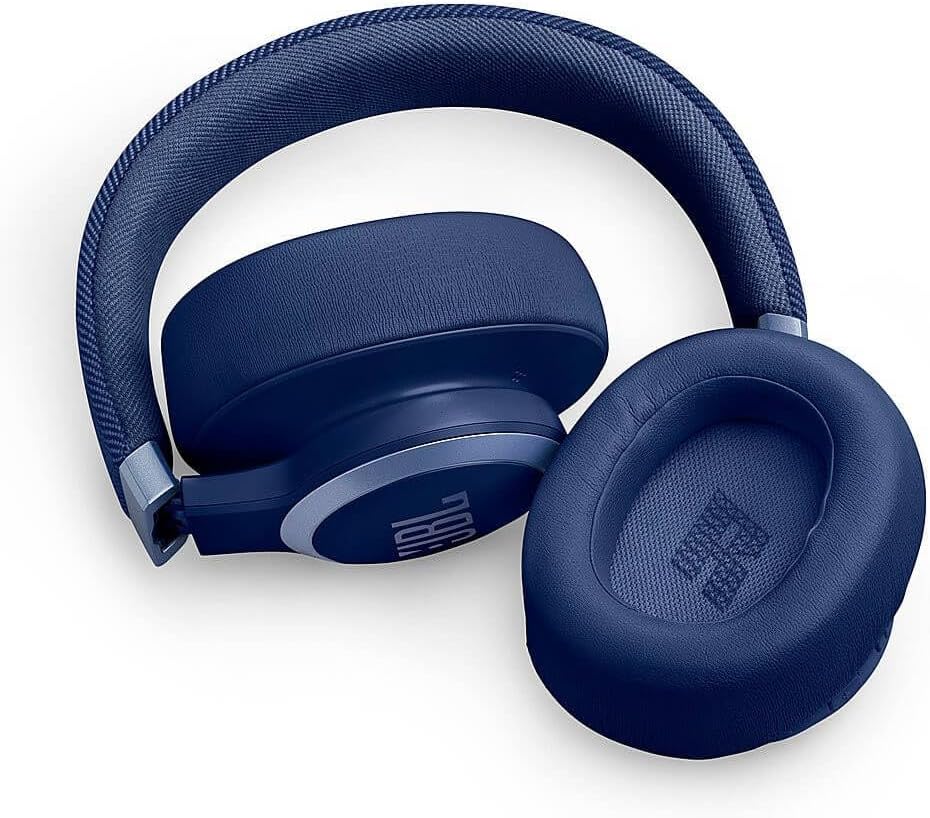 JBL LIVE770NCBLU Live 770NC Wireless Over-Ear Adaptive Noise Canceling Headphones - Blue