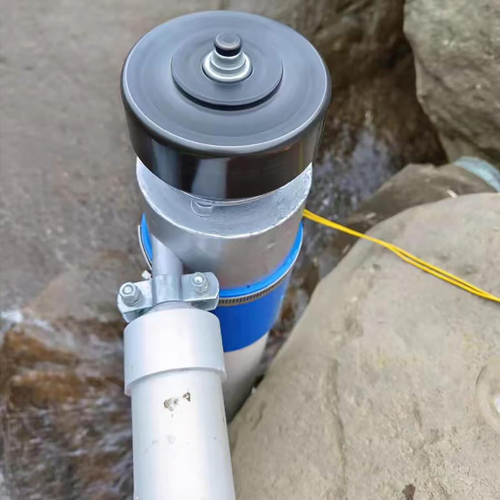 1KW Hydro Generator 1000W Water Turbine Generator 220V Small Outdoor Hydroelectric Generator for Camping 3500RPM Mini Hydro Power Equipment for TVs, Computers, Charging, Lighting,1000w,220V
