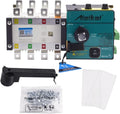 BOBYK 100A 4P ATS Dual Power Automatic Transfer Switch 220V 100AMP Circuit Board Control Module Generator Accessories (Color : Aisikai 100A 2P)