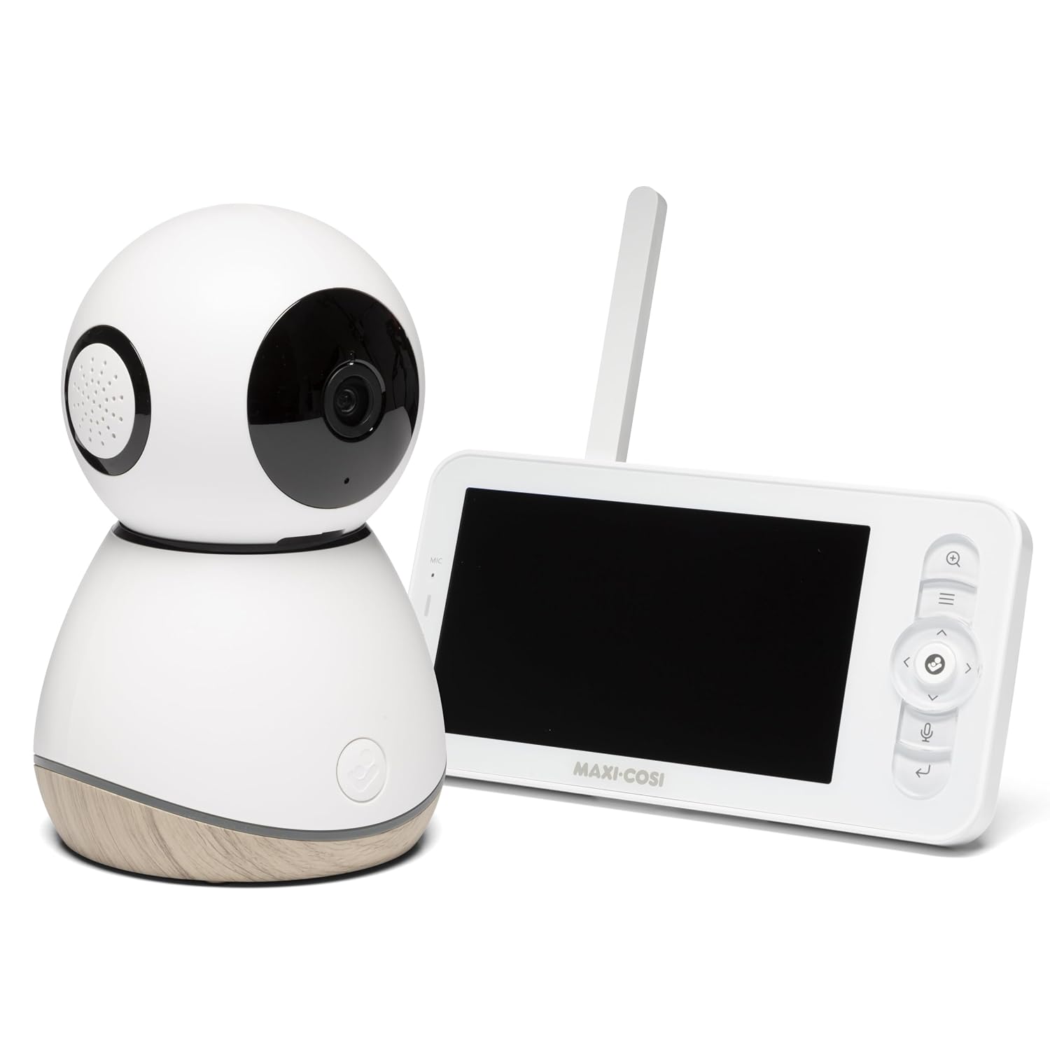 Maxi-Cosi See Pro 360 Baby Monitor with CryAssist™ AI Cry Translation, 2K HD camera with PTZ, Secure Non Wi-Fi 5 inch parent unit, 10 hour battery, Soothing Lullabies, 2-way audio