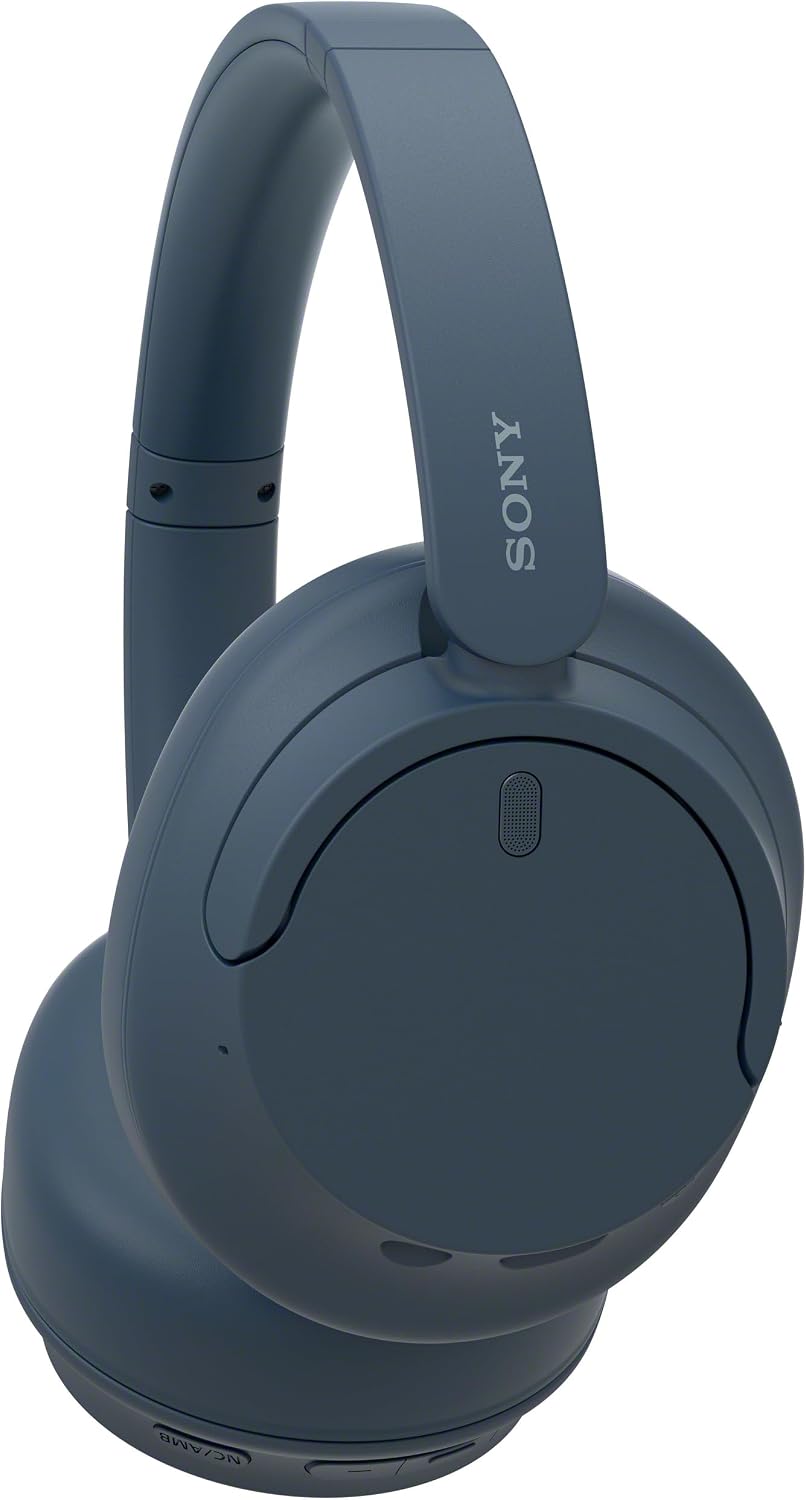 Sony WH-CH720NL Noise Canceling Wireless Bluetooth Headphones - Built-in Microphone - up to 35 Hours Battery Life and Quick Charge - Navy Blue