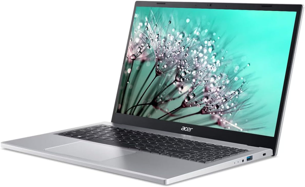 acer Portable 15.5'' FHD Micro-Edge IPS Laptop, Ryzen 5 Processor Up to 4.29GHz, 8GB DDR5, 512GB SSD Storage, HDMI, Super-Fast 6th Gen WiFi, Windows 11 OS, Dale Silver, Renewed