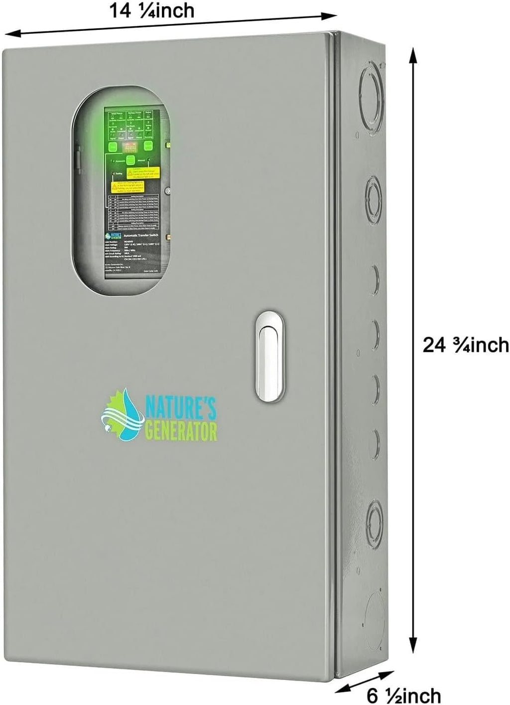 Nature's Generator 50A Automatic Transfer Switch UL Approved