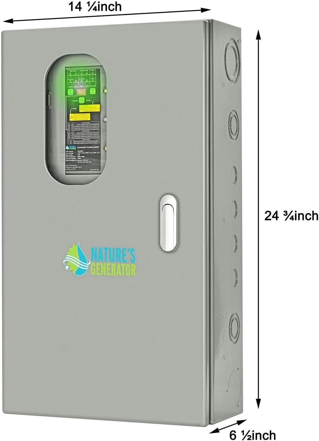 Nature's Generator 50A Automatic Transfer Switch UL Approved