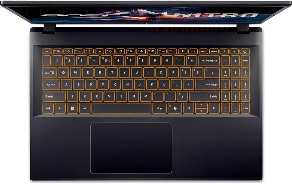 acer Nitro 15.6' Full HD FHD IPS Touch Screen Laptop, AMD Ryzen 5-7520U Quad-Core Processor | 8GB LPDDR5 | 512GB NVMe SSD | | Wi-Fi 6 | Windows 11 Home, Silver