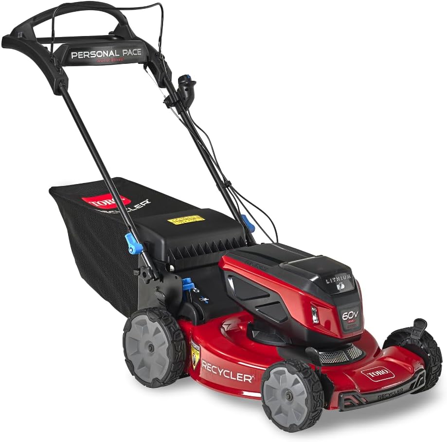 Toro 60V MAX* 22 in. Recycler® w/Personal Pace® Lawn Mower - Battery/Charger Not Included