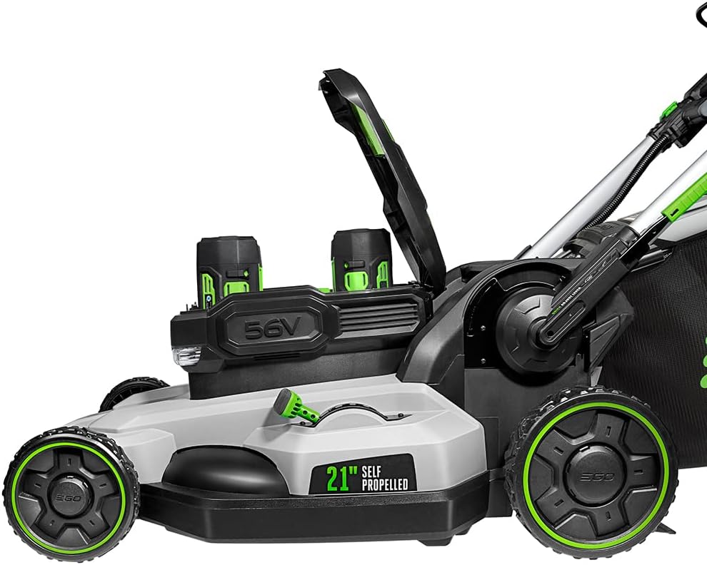 EGO POWER+ Electric Lawn Mower, Self-Propelled Cordless, Includes (2) 56V 5.0Ah Batteries and Charger - LM2142SP