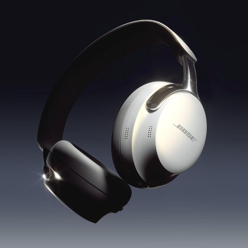 Bose QuietComfort Ultra Bluetooth Headphones, Wireless Headphones with Spatial Audio, Over Ear Noise Cancelling with Mic, Up to 24 Hours of Playtime, Diamond - 60th Anniversary Edition (Renewed)