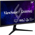 ViewSonic VX2418C 24 Inch 1080p Curved Gaming Monitor, 180Hz and 1ms for Smooth Gameplay, FreeSync Premium and Eye Care Technology for Comfortable Viewing, HDMI, and DisplayPort Inputs