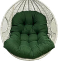 Generic Rocking Egg Chair Cushion, Rocking Chair Replacement Cushion, Waterproof Rocking Chair Cushion, Thickened Patio Hanging Egg Chair Pads, Green (Cushion Only)