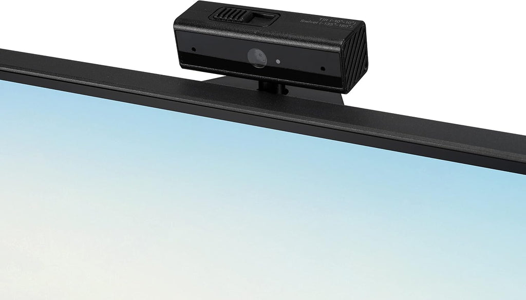 ASUS 27' 1080P Video Conference Monitor (BE279QSK) - Full HD, IPS, Built-in Adjustable 2MP Webcam, Mic Array, Speakers, Eye Care, Wall Mountable, Frameless, HDMI, DisplayPort, VGA, Height Adjustable