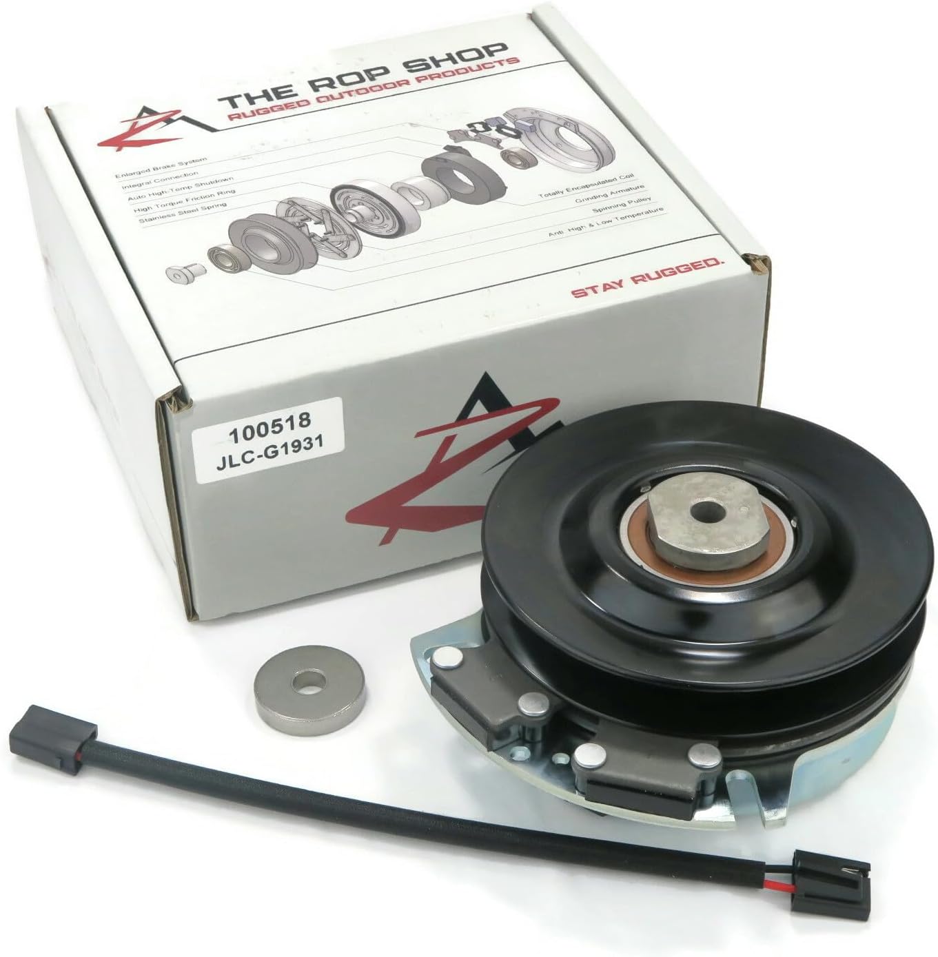 The ROP Shop Electric PTO Clutch for Cub Cadet, Huskee 917-04326A, 91704326A Yard Lawn Mower
