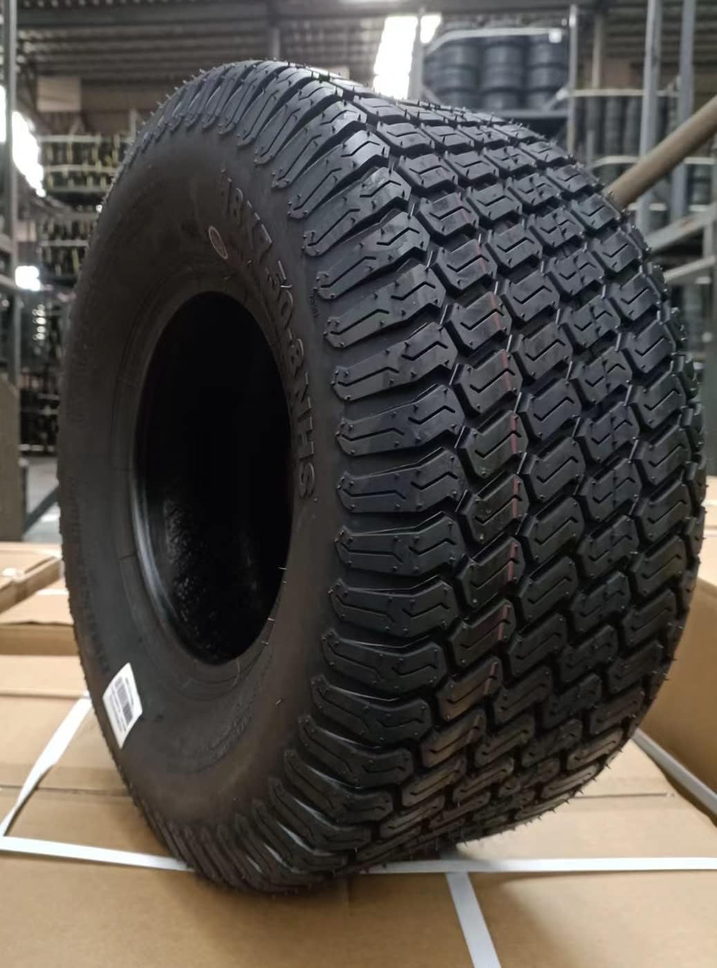 2 New HORSESHOE 20x10.00-10 6Ply Turf Trac Pattern for Ridding Lawn Mower Garden Tractor Tires Tubeless 20x10-10 T198 20100010