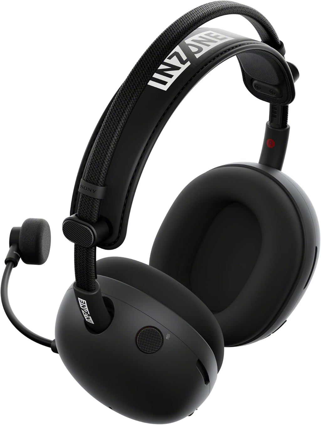 Sony INZONE H9 II Wireless Noise Canceling Gaming Headset, WH-1000XM6 Drivers, Lightweight, Detachable Cardioid AI Mic, 2.4GHz and Bluetooth, Soft Case, for PC, PS5, Switch, and Mobile, Black