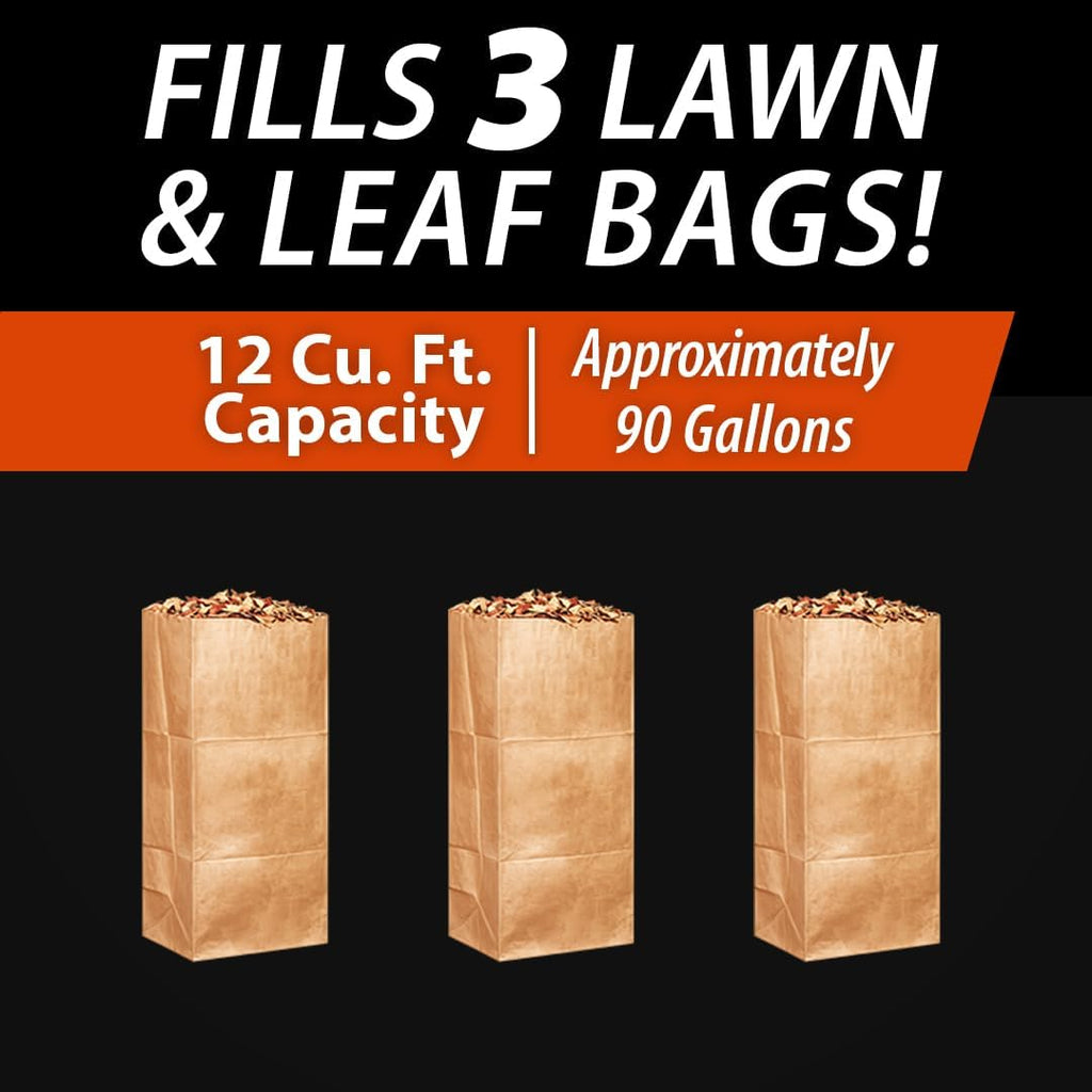 Agri-Fab 45-0320 42' Tow-Behind Lawn Sweeper, 12 cu. ft Hopper Bag Capacity; Leaf & Grass Catcher, with Adjustable Brush Height and Easy to Use Dumping Rope