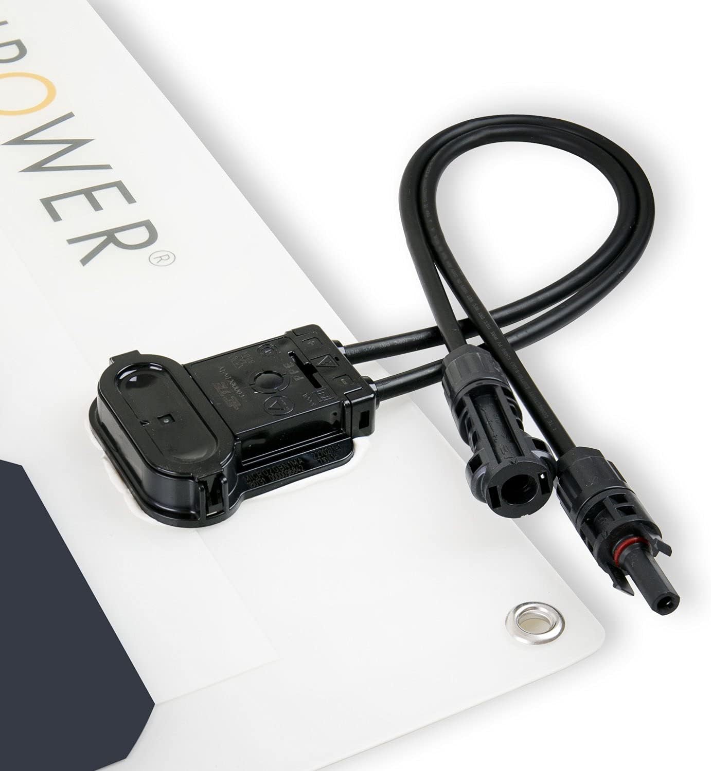 ExpertPower 100W Flexible Solar Panel| High-Efficiency Module with Monocrystalline Maxeon Solar Cells for RV, Boat, Camping and Generator Charging Applications