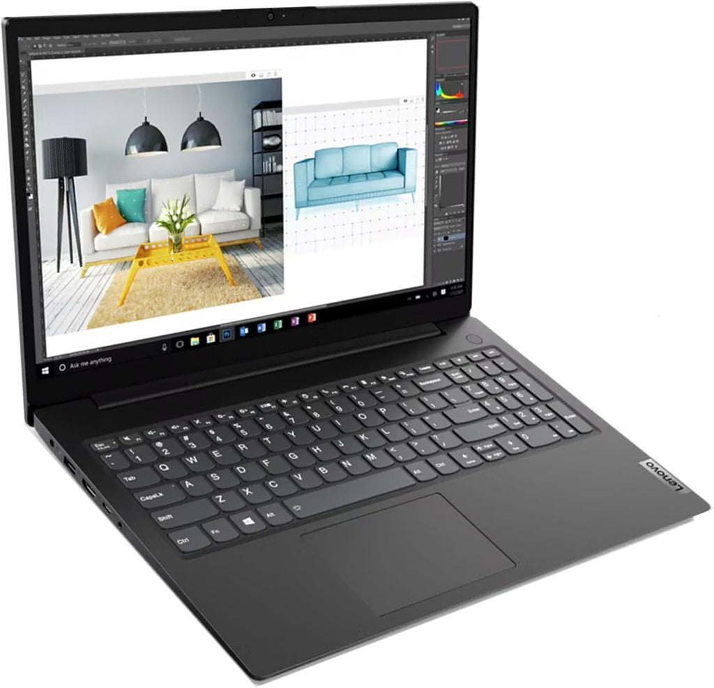 Lenovo V15 Business Laptop, 15.6' FHD Anti-Glare Display, Intel Celeron N4500 Processor, 32GB RAM, 512GB SSD, Wi-Fi, Ethernet, USB-C, HDMI, Webcam, Windows 11 Pro