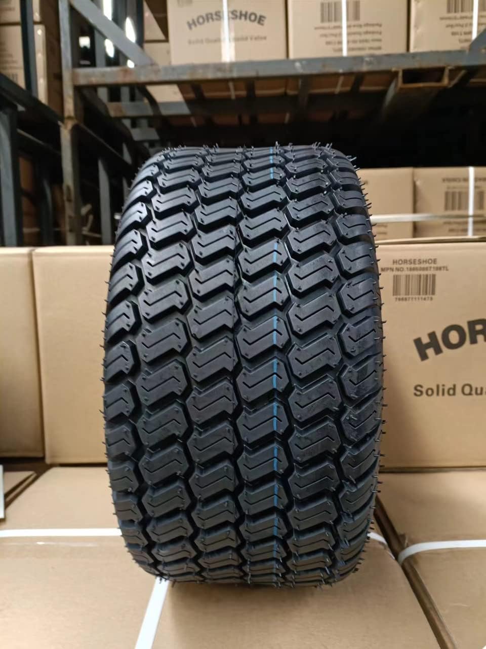 2 New HORSESHOE 20x10.00-10 6Ply Turf Trac Pattern for Ridding Lawn Mower Garden Tractor Tires Tubeless 20x10-10 T198 20100010