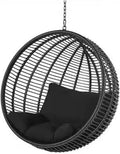 Home Rattan Chairs- Outdoor Balcony Hanging Basket Hanging Chair Swing Outdoor Rocking Chair Household Indoor Cradle Patio Lounge Chair