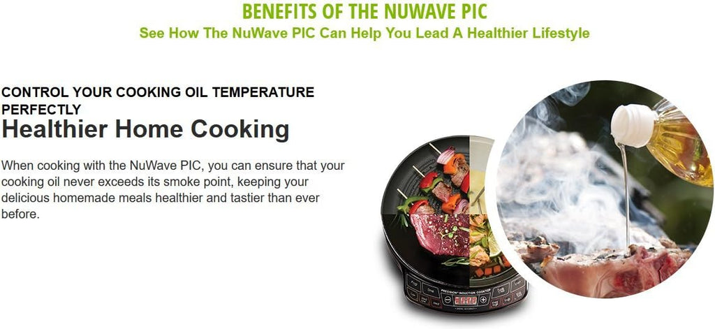 NuWave PIC Pro Highest Powered Induction Cooktop 1800W