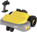 Remote Control Lawn Mower - Battery Powered Rc Lawn Mower, Cut Height 2.0'-3.0', 40% Slope, Remote Control with Adjustable Speeds, 100% Electric All-Wheel Drive