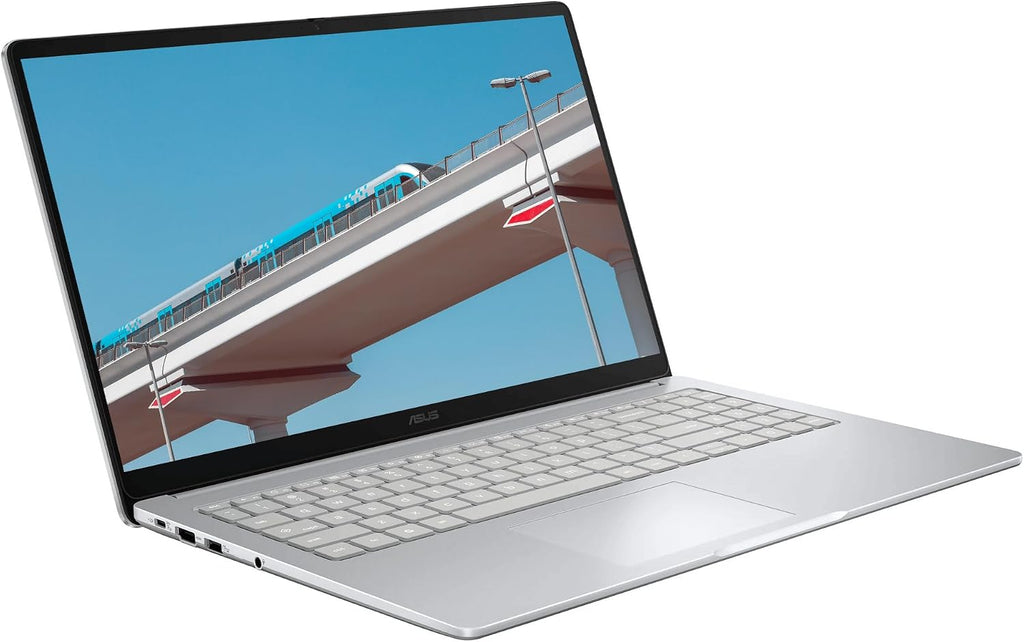ASUS 15.6' FHD IPS Chromebook Plus, Intel Celeron Processor Up to 2.79GHz, 4GB Ram, 128GB SSD, HDMI, Ultra-Fast WiFi 6, Chrome OS, Star Silver, Renewed
