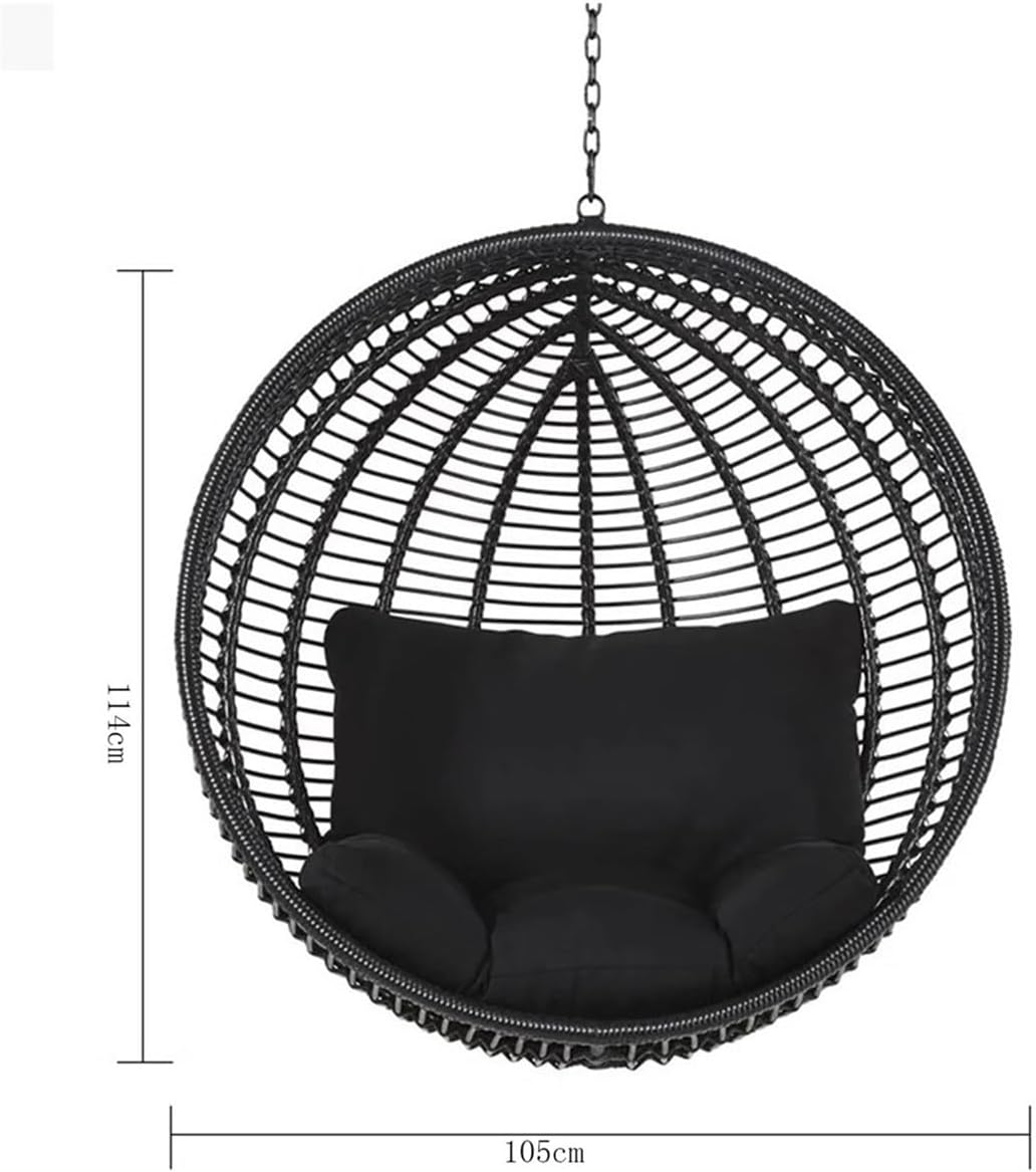 Wicker Chairs Outdoor Balcony Hanging Basket Hanging Chair Swing Outdoor Rocking Chair Household Indoor Cradle Patio Chair