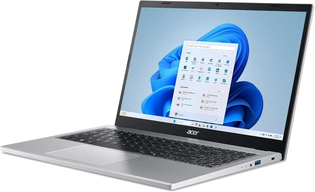 Acer Aspire Go 15.6' Full HD IPS Touch Screen Laptop, AMD Ryzen 5-7520U Quad-Core Processor | 8GB LPDDR5 | 512GB NVMe SSD | Wi-Fi 6, Win 11 Home, Silver