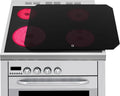 Electric Stove Cover Protector - Can be Used While Cooking - Glass Panel Overlay - Can Withstand over 1400 °F - Kitchen Essential for Cooktop Protection - Sarah (26.25 x 19.375)