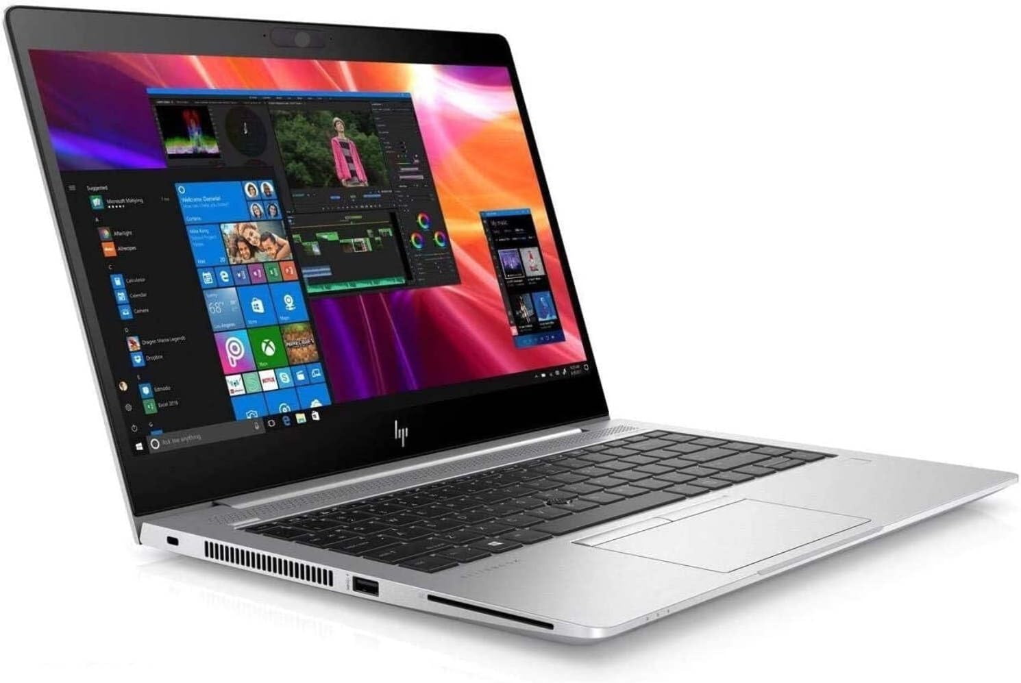 HP EliteBook 840 G5 14' Laptop, Intel Core i5, 16GB, 256GB SSD, Windows 11 Pro. (Renewed)