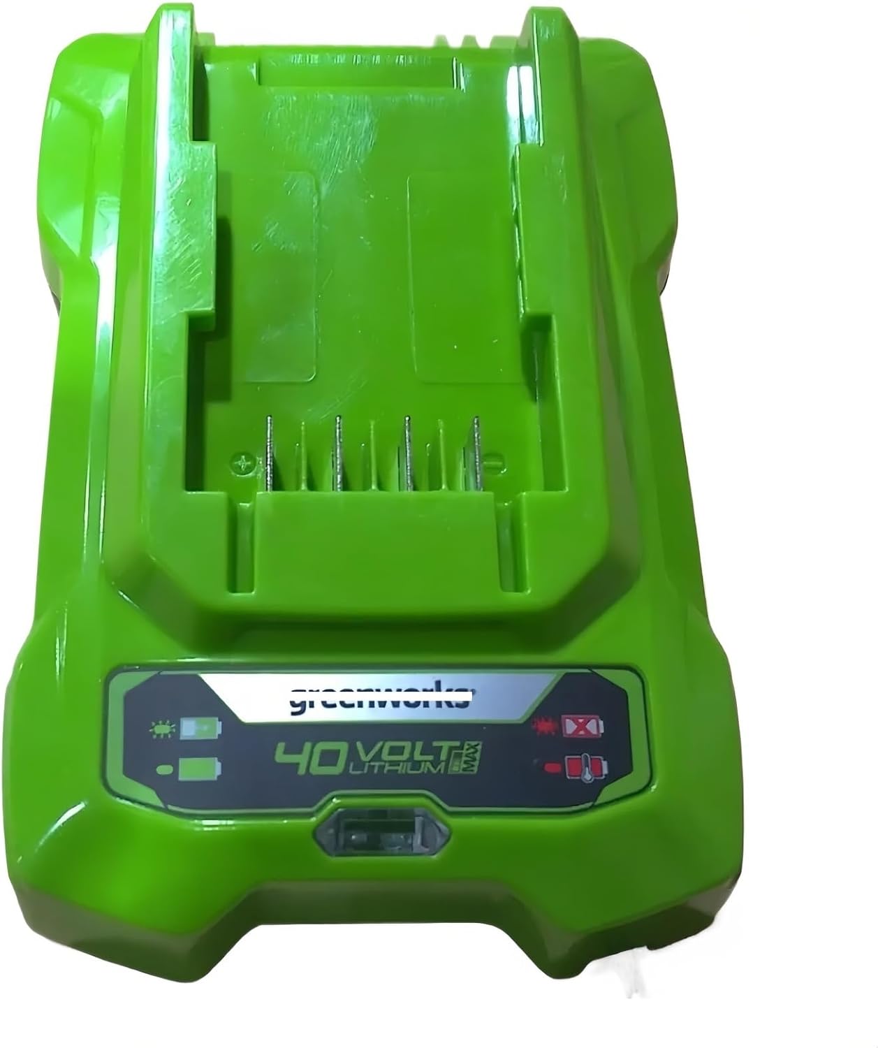 G40C 40V Lithium Battery Pack Electric Chain Saw Lawn Mower Hedge High Branch Saw 2A Charger 230V. Compatible with Greenworks 40V 29462 29472 Garden Electric Tool