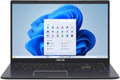 ASUS 15.6' Vivobook Go Slim Laptop, Thin & Portable for Student Study, Intel Dual Core N4500, 4GB RAM, 128GB SSD, Windows 11, Star Black, L510KA-ES04