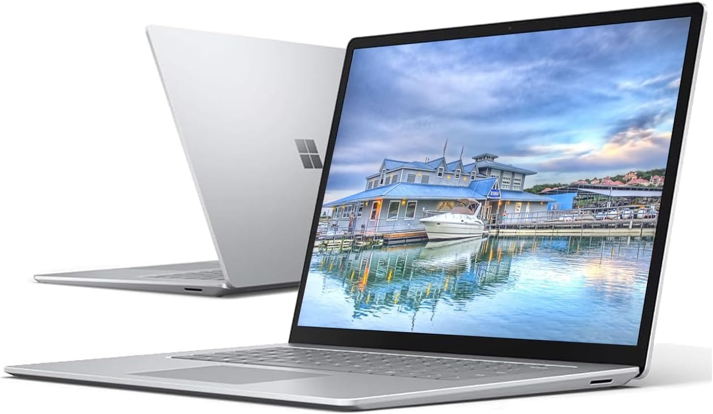 Microsoft Surface Laptop 3 15', Intel Core i5-1035G7 256GB SSD 16GB RAM 2K+ Multi-Touch (2496X1664) Display Windows 11 PRO (Renewed)