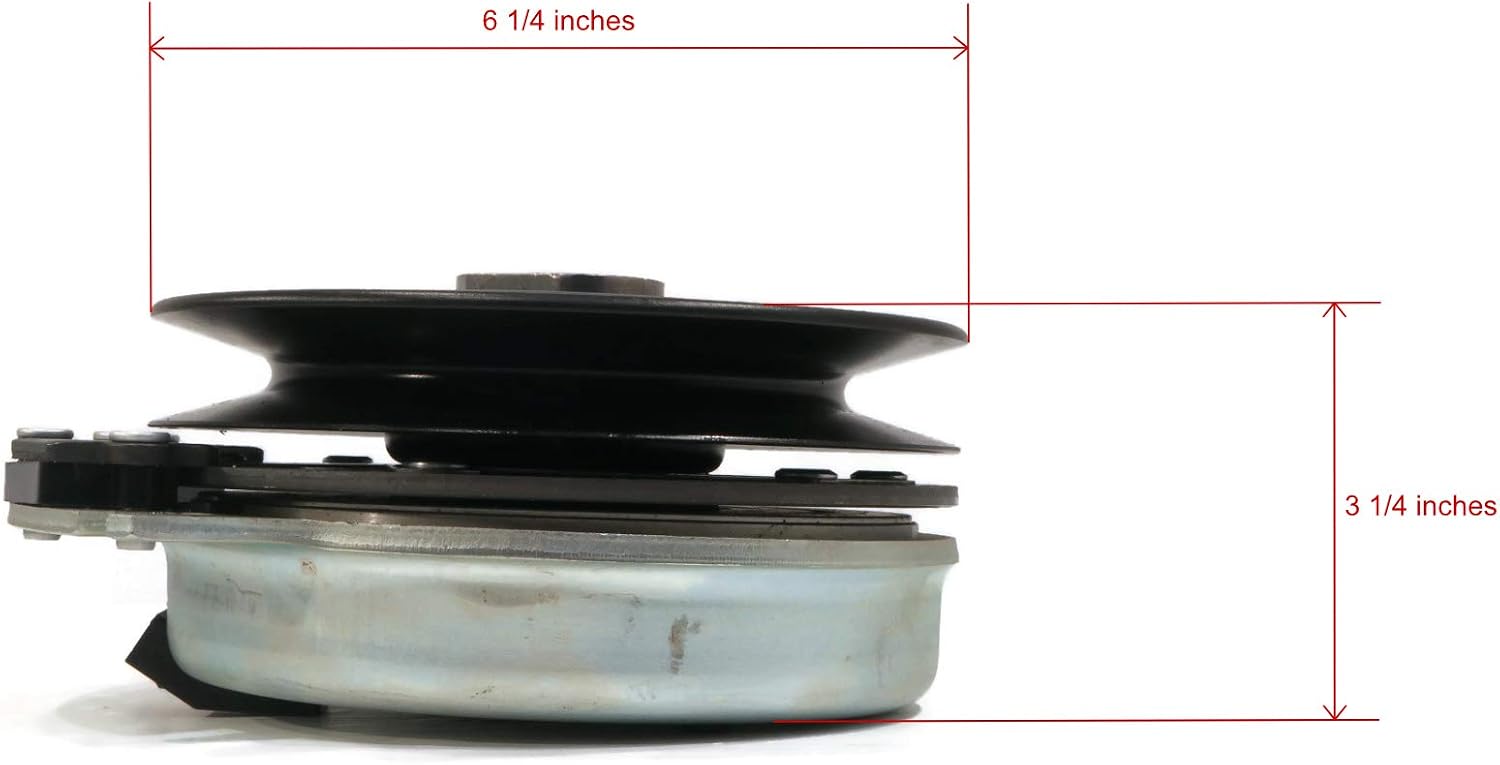 The ROP Shop Electric PTO Clutch with Wire Harness for Bush Hog 50040824 Lawn Mower Tractor